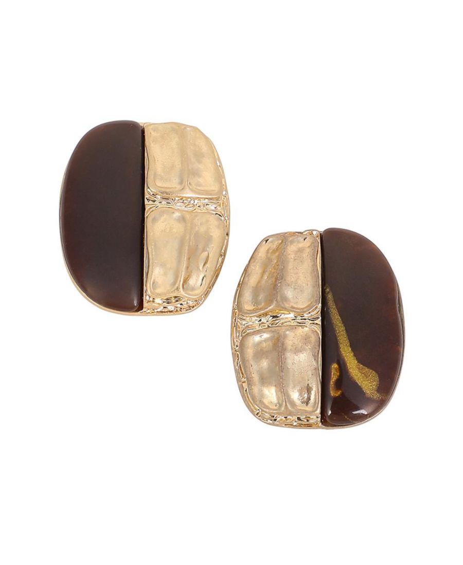 

Женские серьги-подвески Нефертити - античное золото SOHI, Gold