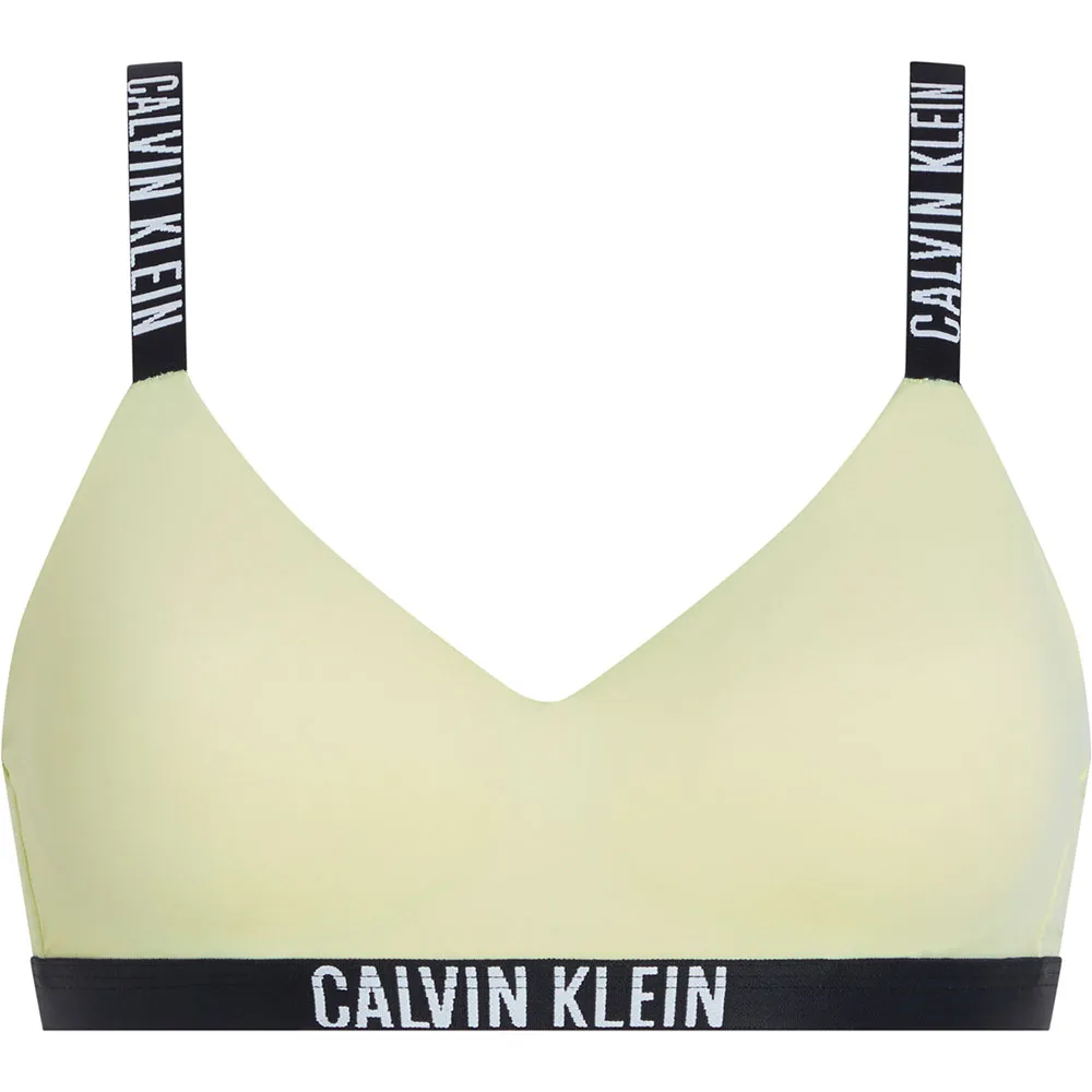

Бюстгальтер Calvin Klein Lightly Lined, желтый