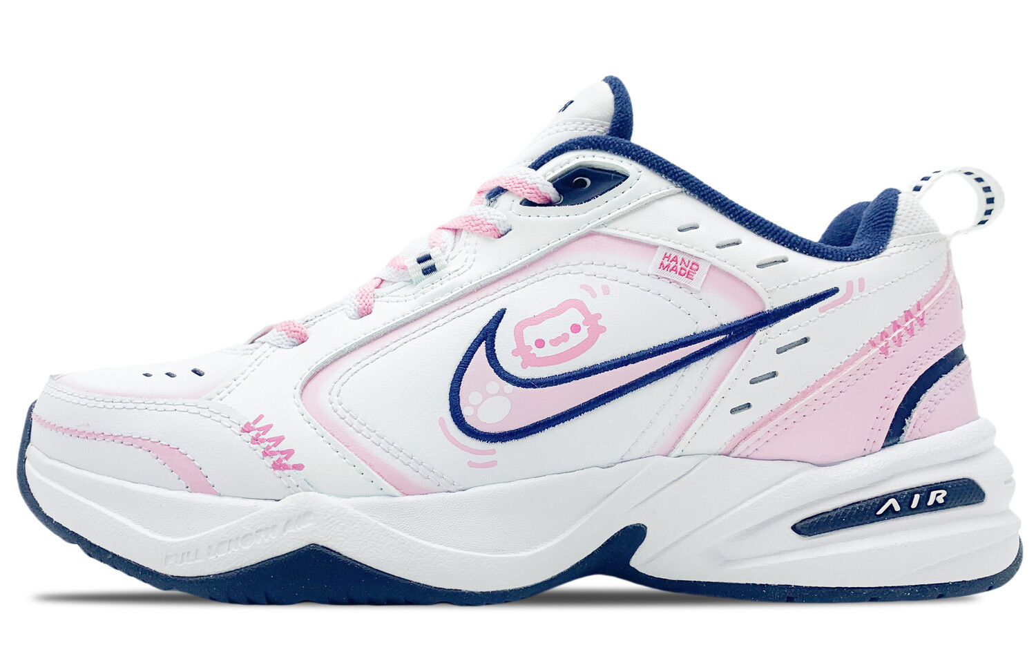 

Кроссовки Nike Air Monarch 4 Chunky Sneakers Unisex Low-top White, белый
