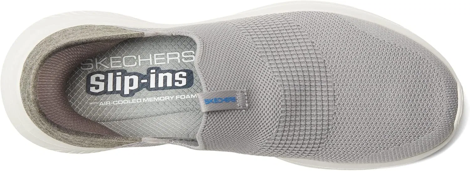 Мужские спортивные кроссовки Skechers Ultra Flex 3.0 Smooth Step, Gray — фото 2