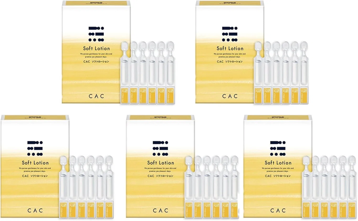 Набор лосьонов CAC Soft Lotion 1.2 мл × 60 флаконов