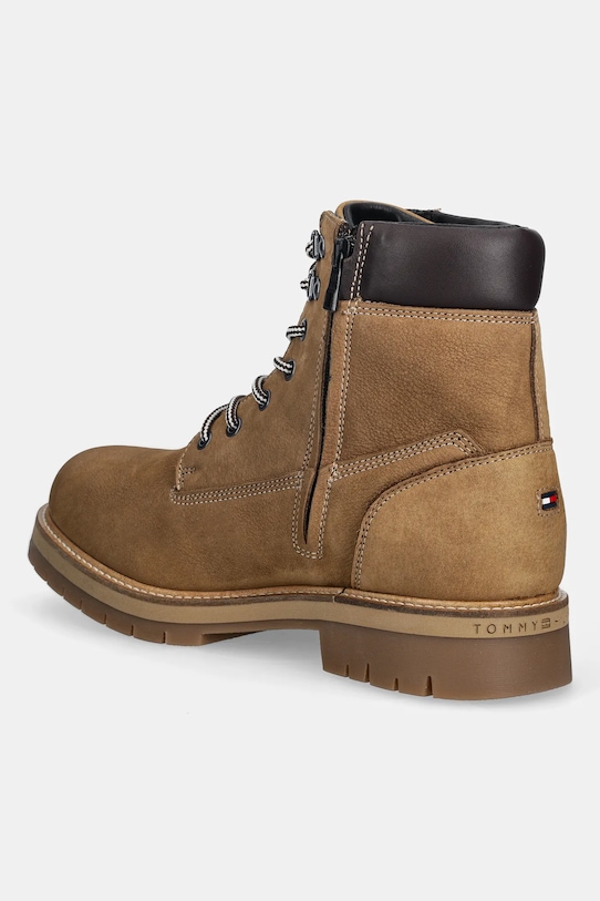 Высокие кожаные ботинки FLEX TH OUTDOOR W NBK BOOT Tommy Hilfiger, коричневый — фото 3