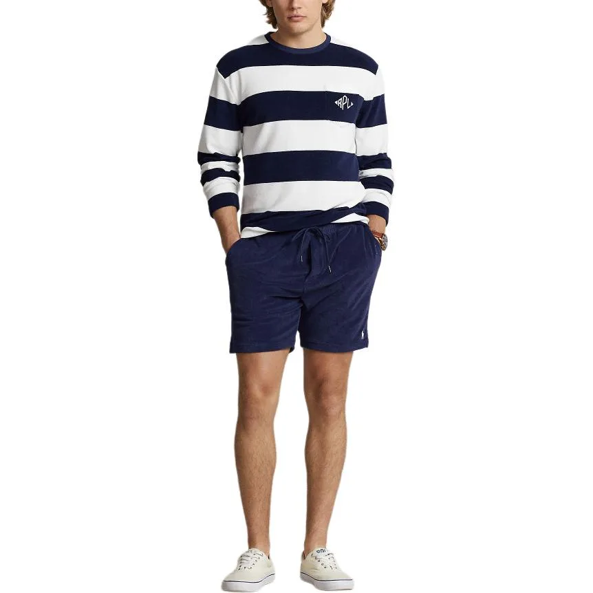 Polo Ralph Lauren Футболка мужская SS24 темно-синяя — фото 3