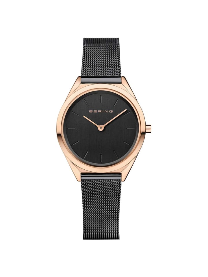 

Bering Кварцевые часы 17031-166 в корпусе из розового золота