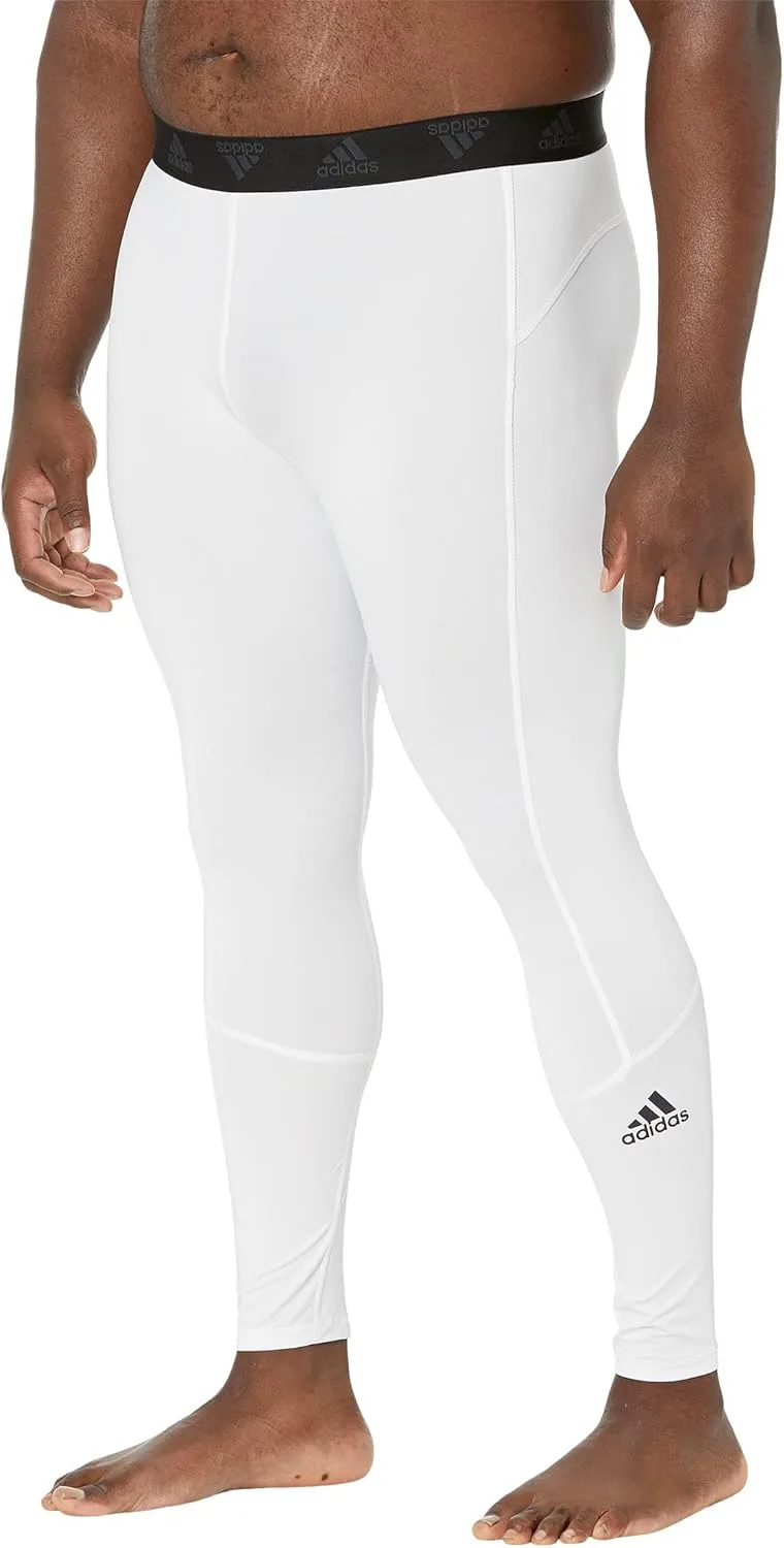 Мужские лонгсливы Adidas Techfit, белый