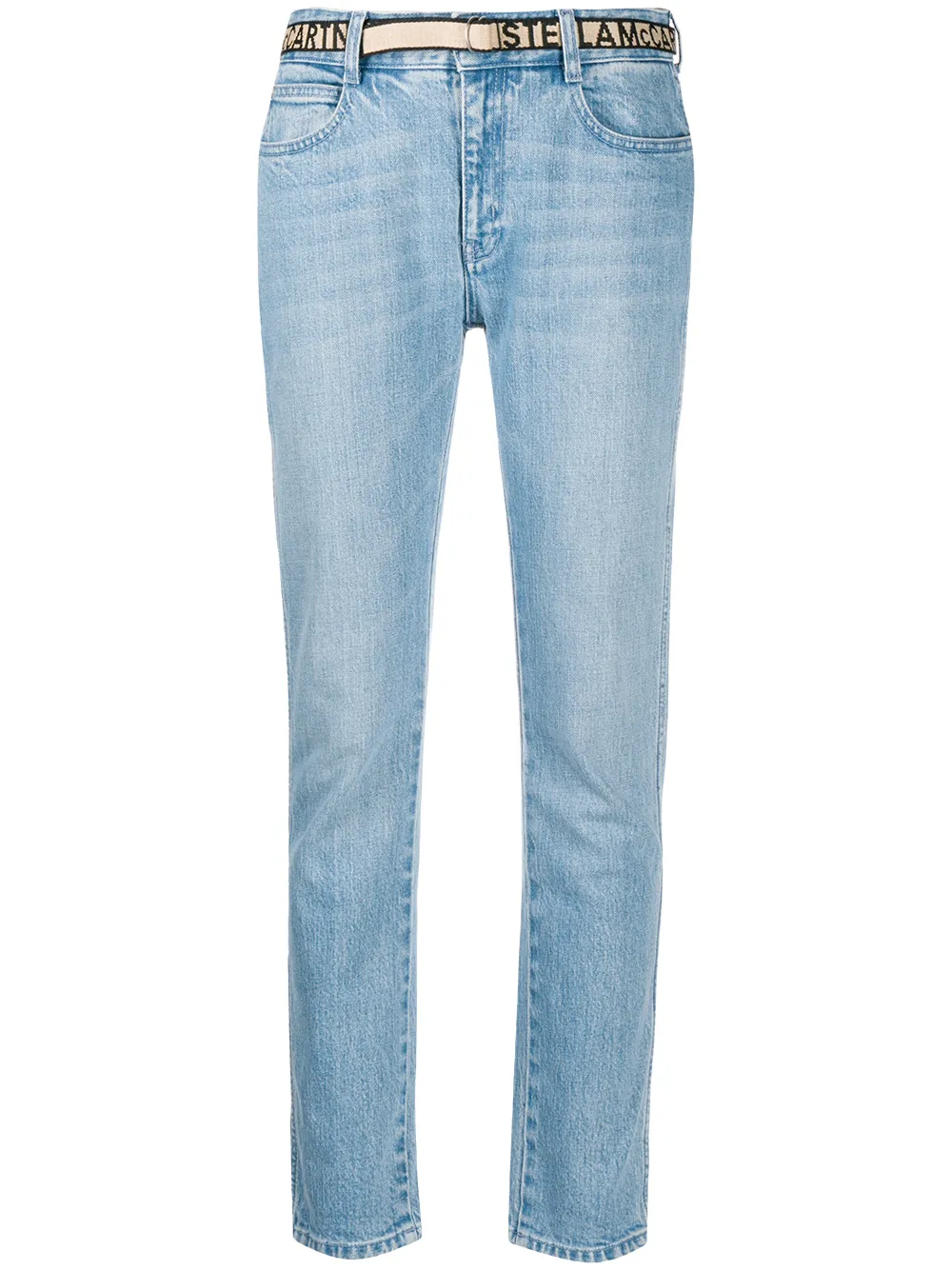 

Джинсы Boyfriend кроя слим STELLA MCCARTNEY, синий