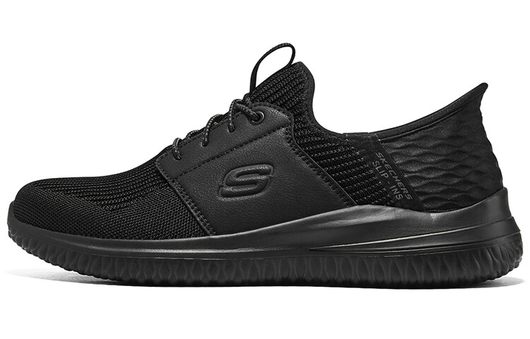 

Кроссовки Skechers Slip Ins Lifestyle Shoes Men Low-top Black, черный