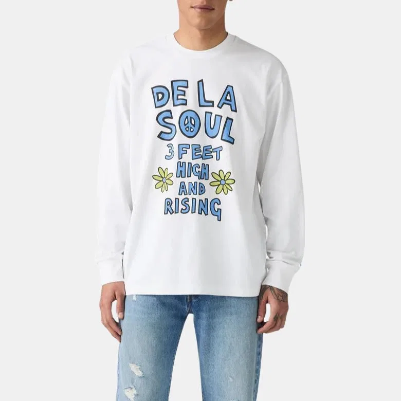 Футболка Levi's x De La Soul мужская белая — фото 3