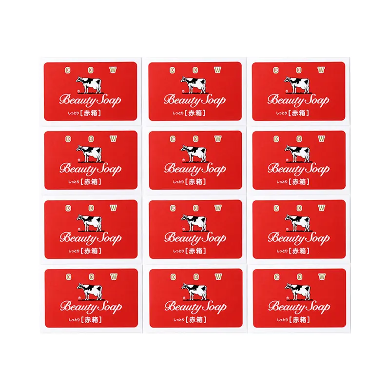 

COW SOAP Молочное мыло для душа Red Soaps антибактериальное очищающее Rose 900г/1080г