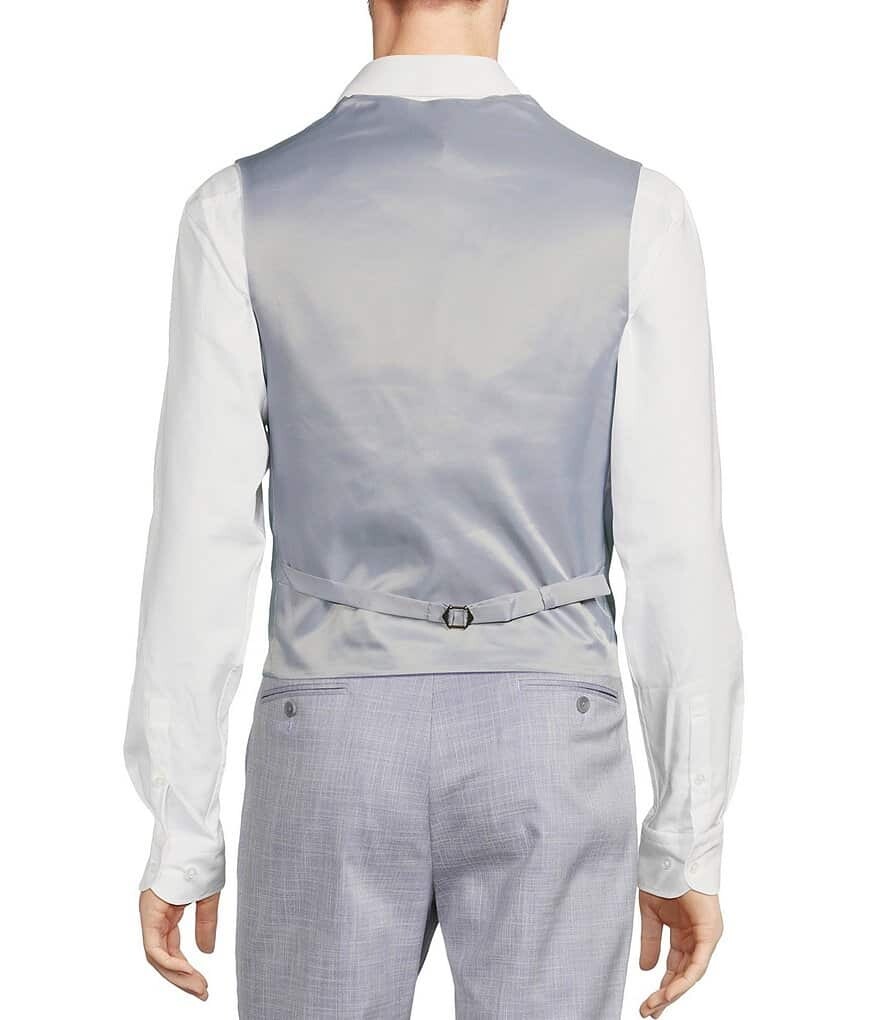 

Эластичный жилет-смокинг Tre Vero Modern Fit, синий