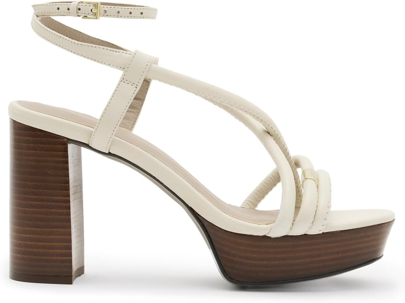 Сандалии AllSaints Bella Platform Sandal, цвет Parchment White — фото 3