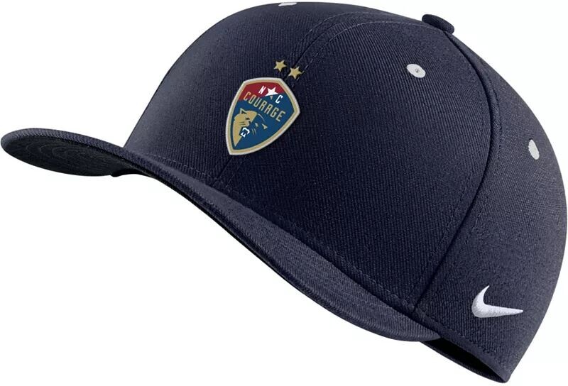 

Темно-синяя гибкая кепка Nike North Carolina Courage Swoosh