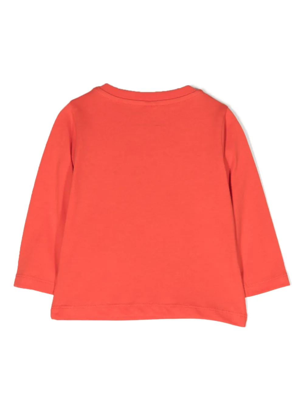 Футболка с длинными рукавами и графичным принтом Stella McCartney Kids, красный — фото 2