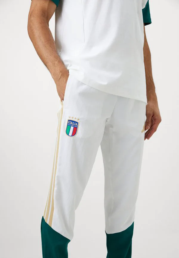 Figc италия предматчевые штаны национальная сборная Adidas Performance, White — фото 4