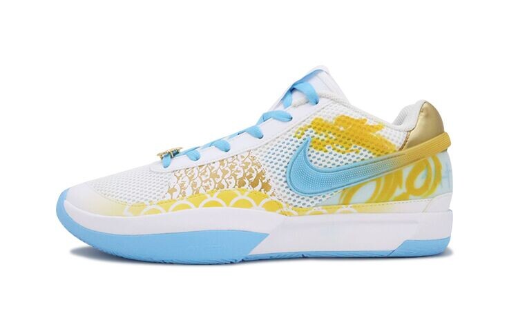 

Мужские баскетбольные кроссовки Nike Ja 1, White/Gold