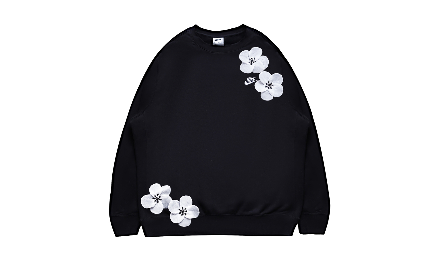 

Чёрная толстовка Nike мужская