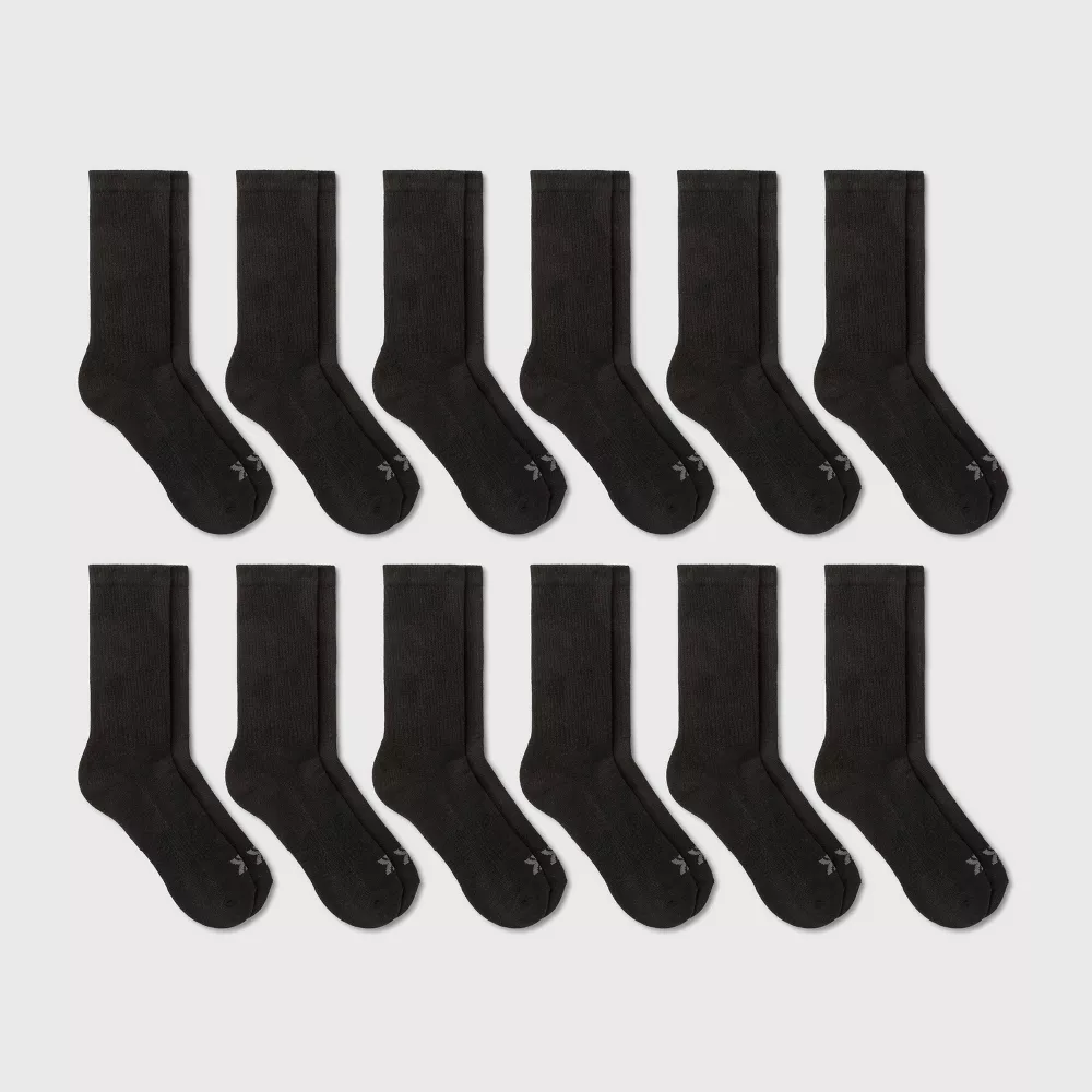 

Носки мужские Crew Cushion Athletic 12pk - All In Motion