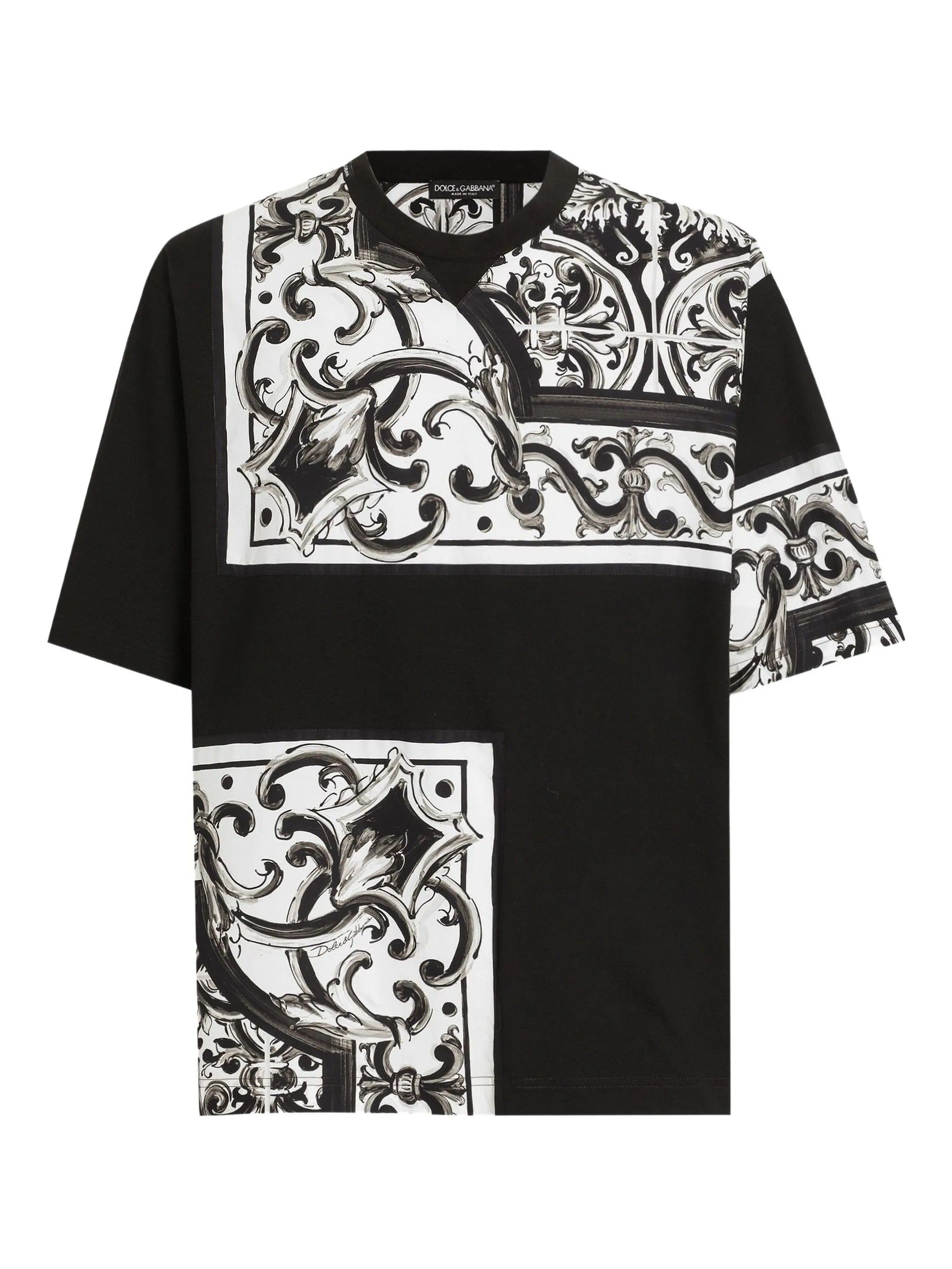 

Футболка с графичным принтом Dolce & Gabbana, черный