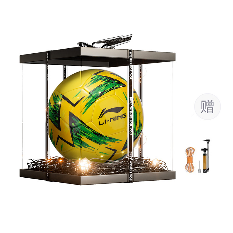 

LINING Размер 4 5 футбольный мяч с машинной строчкой унисекс yellow