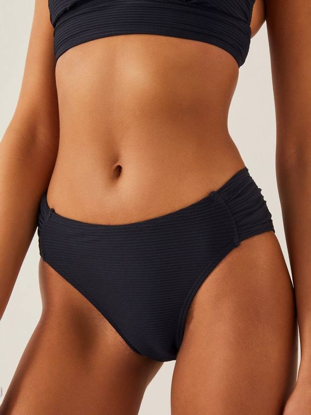 

Текстурированные бикини-трусики Kina Monsoon, Black