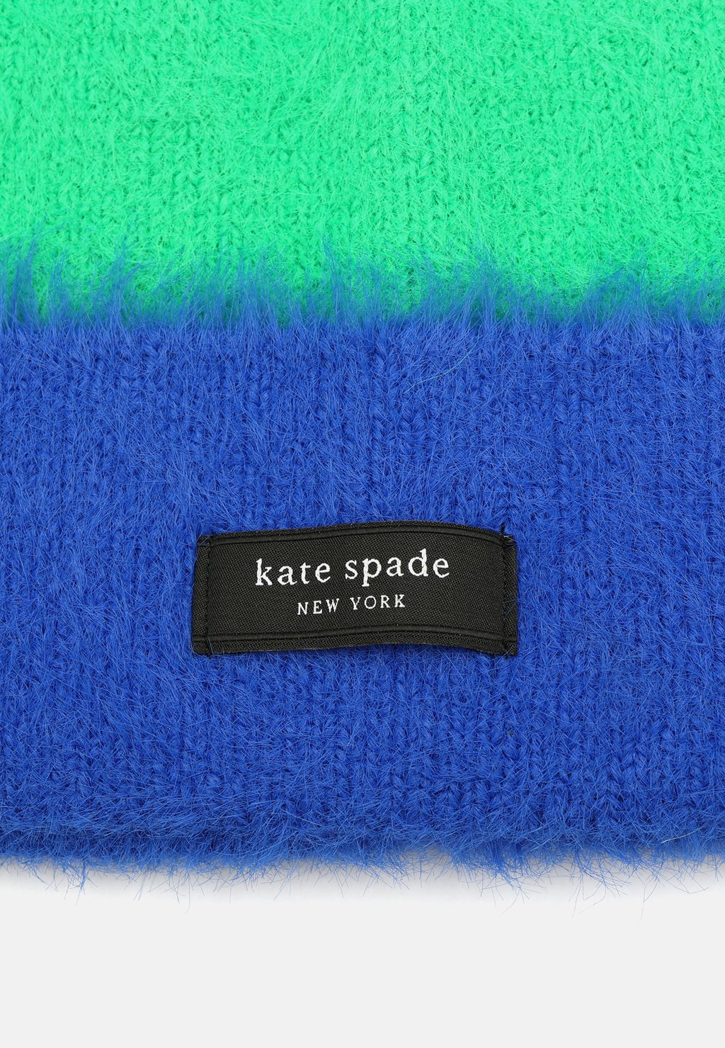 

Шапка AWNING STRIPE FUZZY kate spade new york, синий