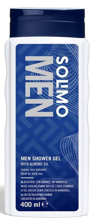 

Solimo Men, гель для душа, миндальное масло, 400 мл