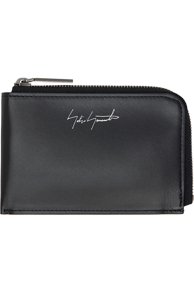 

Простой кошелек Yohji Yamamoto, черный