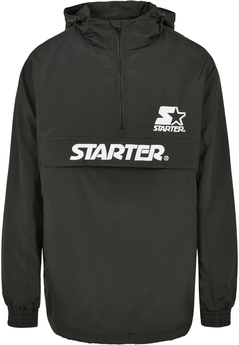 

Ветровка Starter Black Label "Start Black Label Men's Starter The Classic Logo Windbreaker" (1 шт.), с капюшоном, черный