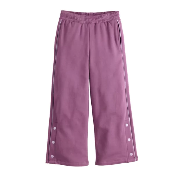 

Широкие спортивные брюки для девочек 4-12 лет Jumping Beans, цвет sweet violet