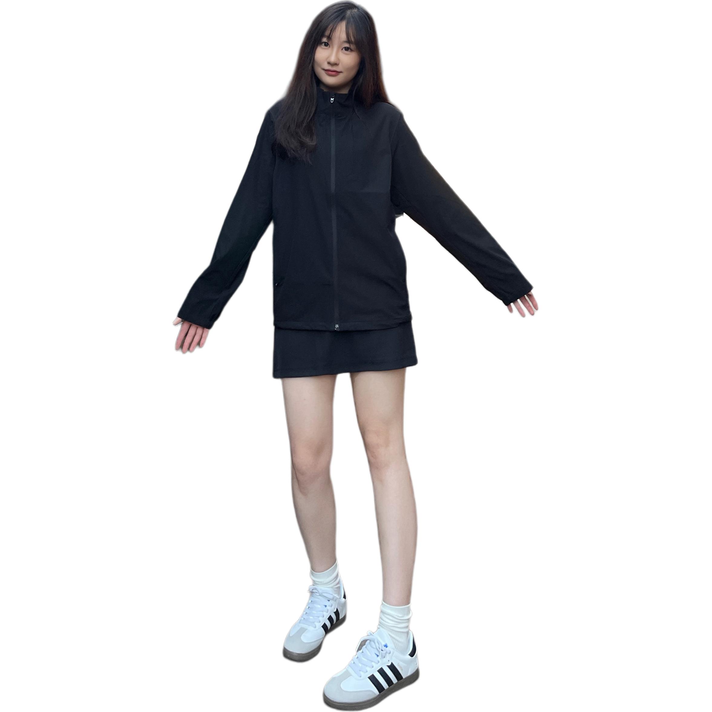 

Куртка Unisex Stand Collar Thin Workwear ZIAREL, черный