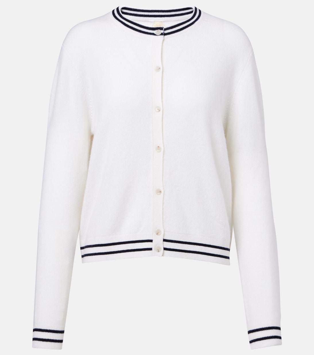 

Кашемировый кардиган Jardin des Orangers, White Navy