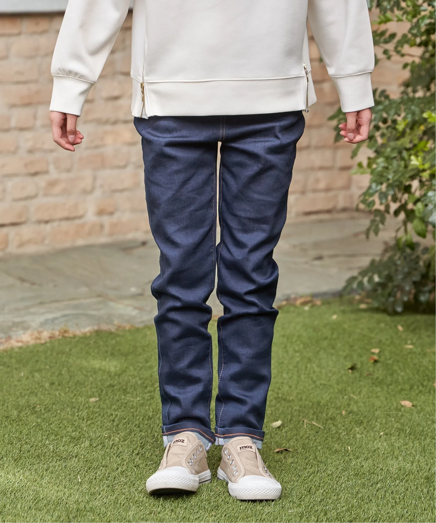 Удобные штаны GOKU, суперэластичные, для девочек (120-160 см) Ikka, Dark Navy — фото 3