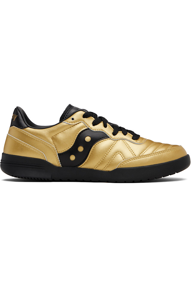 

586I кожаные кроссовки Saucony, золотой