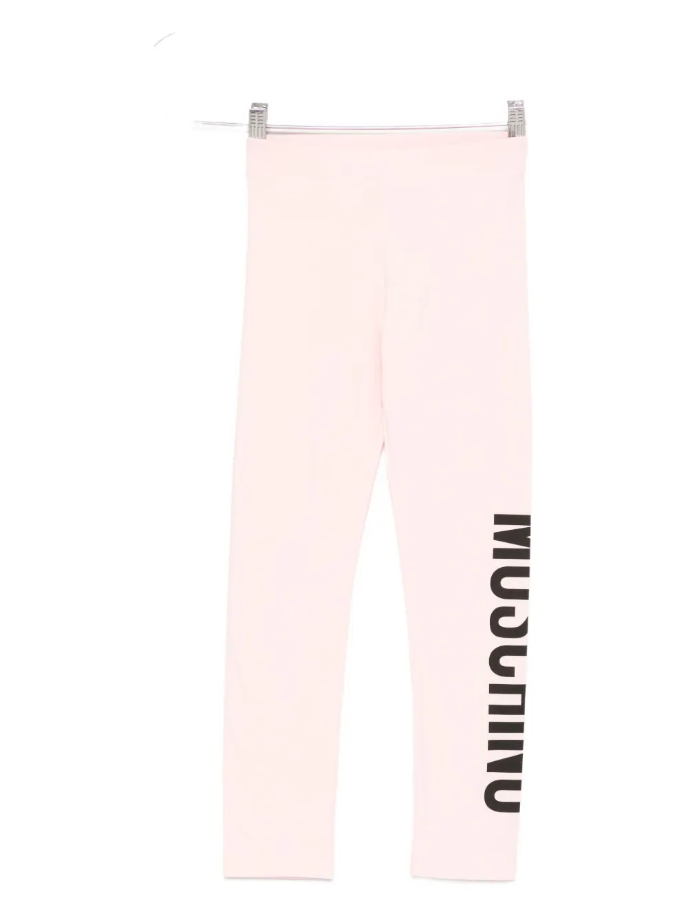 

Леггинсы с логотипом Moschino Kids, розовый
