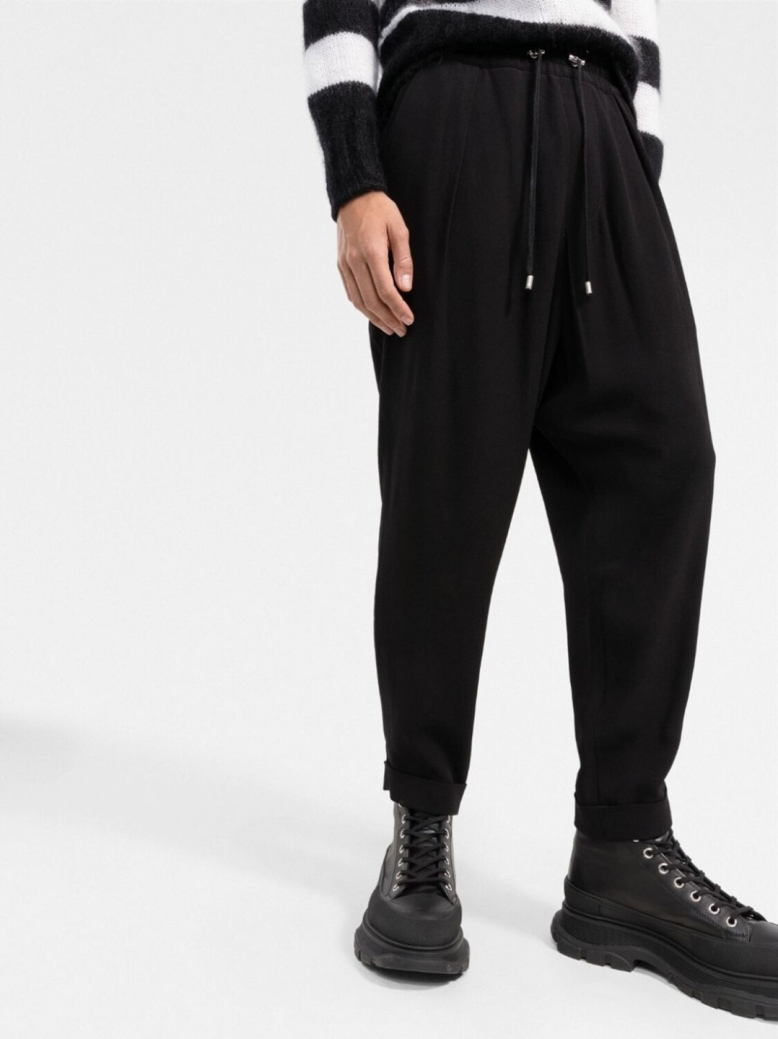 

Balmain зауженные спортивные брюки, черный