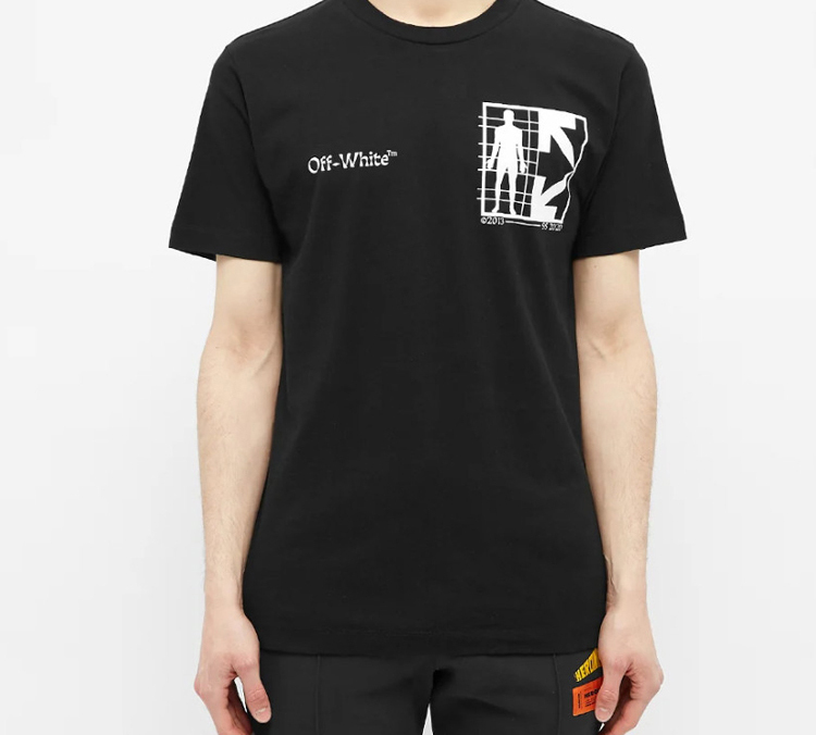 Футболка OFF WHITE Ss20 мужская черная OFF-WHITE — фото 3