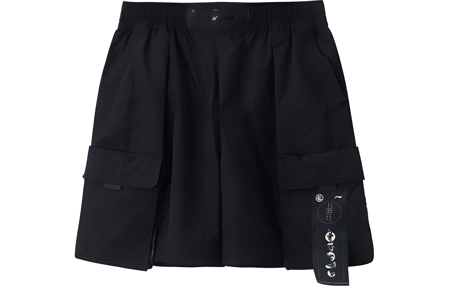 

LiNing Спортивные шорты мужские черные