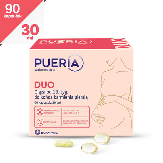 

Pueria Duo, Биологически активная добавка, 90 капсул. USP Zdrowie