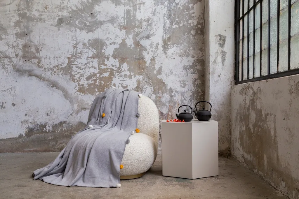 

Одеяло L'Essentiel Linge de Maison, серый