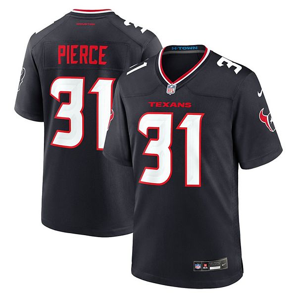 

Мужская игровая футболка Dameon Pierce Houston Texans в цвете navy Nike