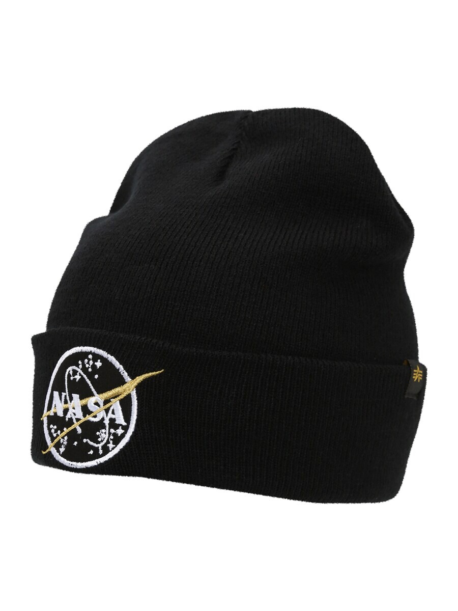

Шапка ALPHA INDUSTRIES Beanie Nasa, черный