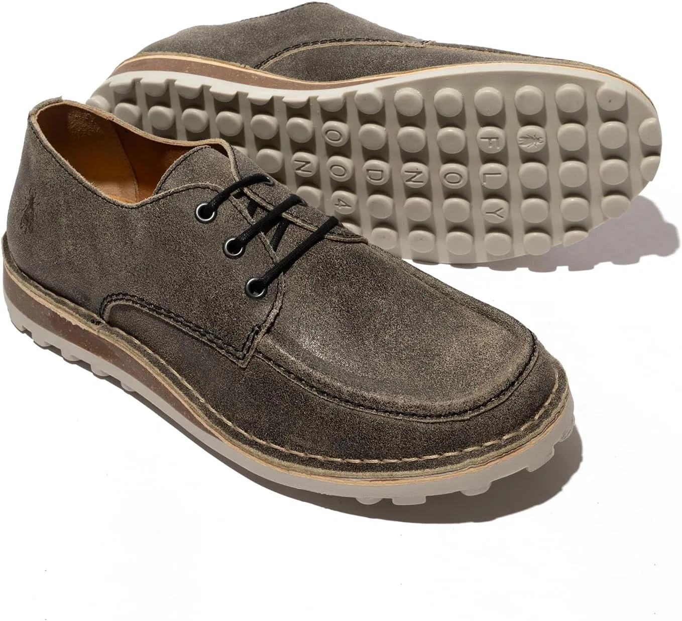Мужские туфли FLY London Mawi155fly Derby, Black — фото 4
