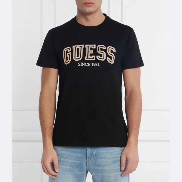 

Футболка стандартного кроя Guess, черный