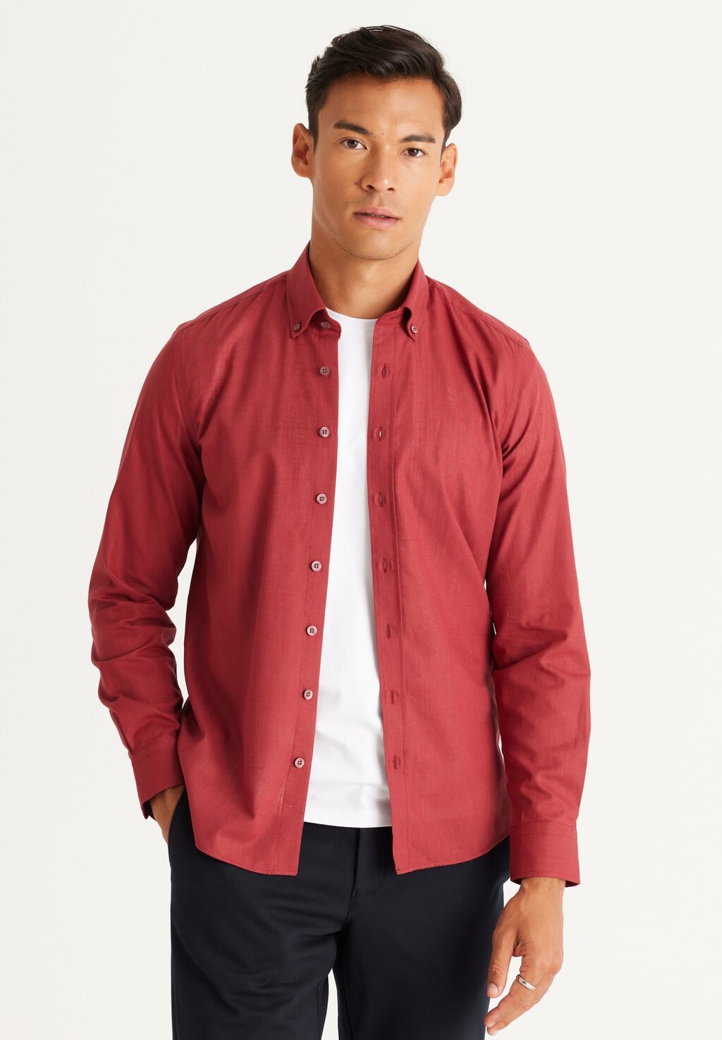 

Рубашка AC&CO / ALTINYILDIZ CLASSICS, цвет Slim Fit Shirt