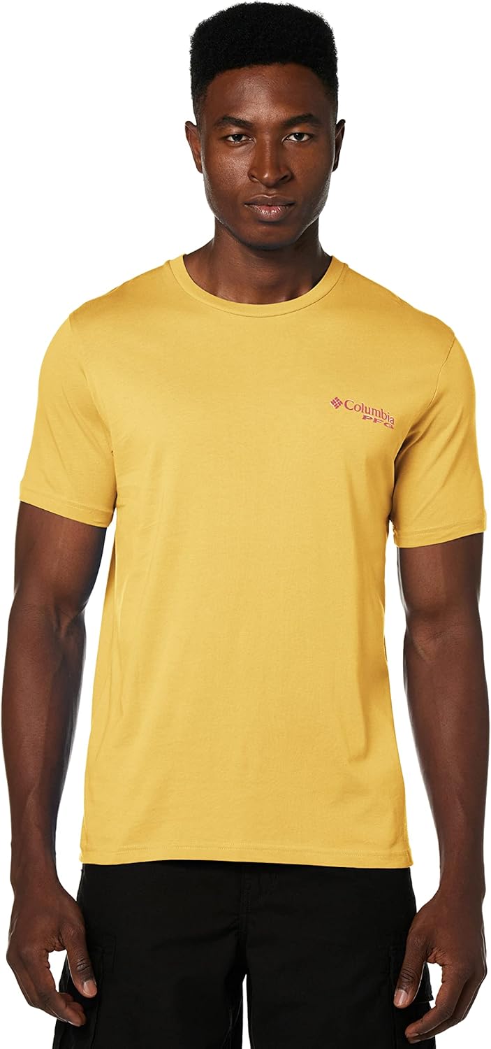 

Columbia мужская футболка PFG Graphic, Sunlit/Mantra