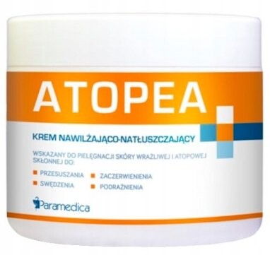 

Крем увлажняющий и смазывающий, 500 г Atopea, PARAMEDICA