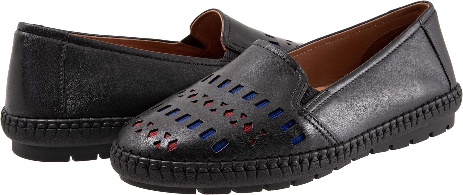 

Лоферы Trotters Remi, цвет Black Multi