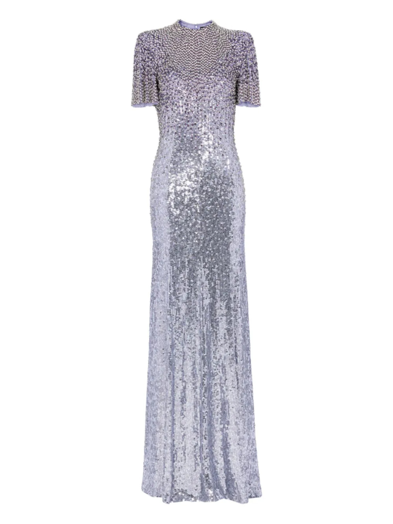 

Jenny Packham платье макси Jourdain, фиолетовый