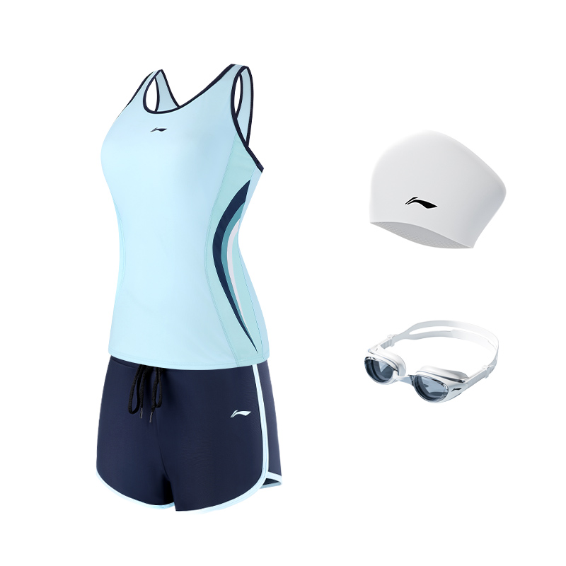 

LINING Двухкомплектный купальник Women's Light Cyan Green, Зеленый, LINING Двухкомплектный купальник Women's Light Cyan Green