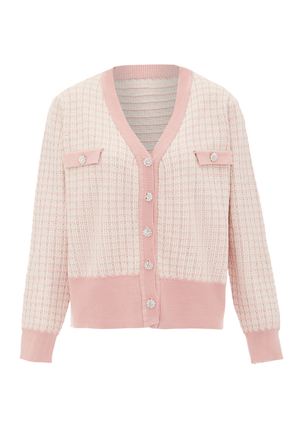 

Толстовка NAEMI Strickjacke, цвет Wollweiss Rosa